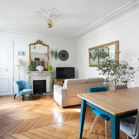 Cardinal Mercier - Ci - Calm And Charming For 4 People 9 Paris